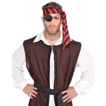 Amscan 847227 Pirate Headscarf, Adult Standard Size