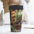 thumbnail image 6 of Logiee Charming Garden Patio Print Stainless Steel Coffee Tumbler, Travel Coffee Mug, Insulated Coffee Mug with Lid, Spill Proof Coffee Cup, Portable Thermal Mug, 6 of 8