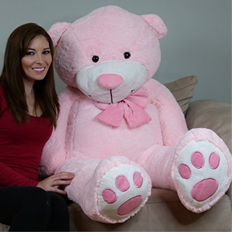 pink teddy bear 5 feet