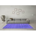 thumbnail image 3 of Ahgly Company Indoor Rectangle Abstract Purple Contemporary Area Rugs, 2' x 5', 3 of 4