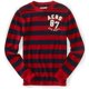 thumbnail image 1 of Suéter de punto a rayas Aeropostale Aero 87 para hombre rojo XS, 1 of 1