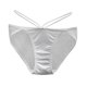 thumbnail image 1 of Braguitas de encaje de cintura baja para mujer - Ropa interior de algodón de color liso, sin aros, ajuste cómodo, para el día a día/el trabajo (M-XL), 1 of 3