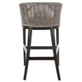 SAFAVIEH Brando Bar Stool Brown / Brown
