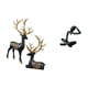 thumbnail image 5 of Escultura Abstracta De Reno Y Alce De Resina, Figura De Animal, Colección Moderna, Adorno De Mesa Para Armario, Estante, Escritorio, Regalo De Boda, Inauguración De La Casa, 5 of 8