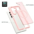 thumbnail image 3 of Phone Case For Samsung Galaxy Z Fold 7,Translucent Magnetic Phone Case for Women Men [Compatible with Magsafe] Anti-Fingerprints Shockproof Protective Ultra Slim Rugged Phone Case Cover,Pink, 3 of 6