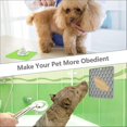 thumbnail image 2 of Alfombrilla de lamer para perros y gatos, cojín de lamer lento para perros, cuenco de alimentación lenta para perros, cuenco para gatos, almohadilla de silicona para lamer con ventosas, almohadilla de Feliz Sencillez, 2 of 5