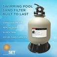 thumbnail image 2 of Sand Filter for Above-Ground Swimming Pool - 16 inch diameter, 2 of 11