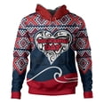 thumbnail image 5 of Sudadera con capucha con estampado de helecho plateado de Nueva Zelanda, maorí, Aotearoa, Tonga, novedad, sudaderas con capucha y sudaderas, sudaderas con capucha para hombre, abrigo tipo pulóver, top, 5 of 5