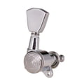 thumbnail image 4 of Clavijas de afinación de guitarra Sintonizadores de cuerda de bloqueo para guitarra acústica eléctrica 3R3L Plata Yuyangstore Afinadores de botones de cuerdas de guitarra, 4 of 7