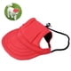 thumbnail image 1 of Sombreros para Perros, Sombro Ajustable para el Sol para Mascotas con orificios para las Orejas, Sombro de Béisbol para Perros de Ala Andos, Cómodo Sombrero Deportivo DE, 1 of 7