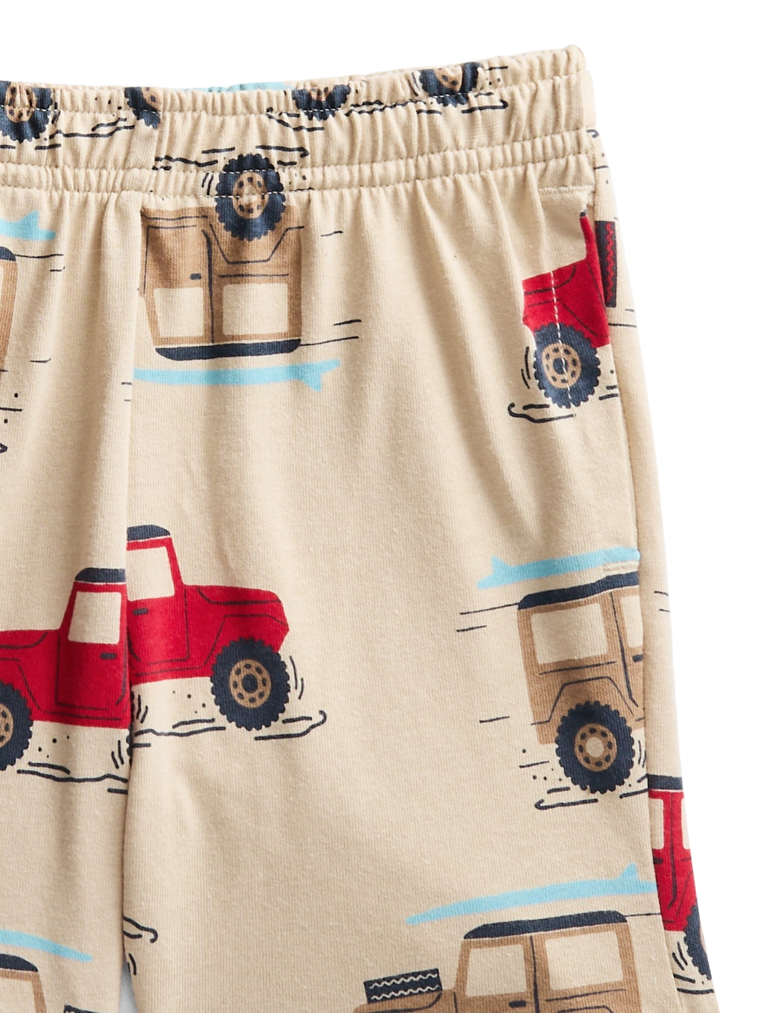 Wonder Nation Toddler Boys Short Sleeve Outfit Set, 2-Piece, Sizes 12M-5T