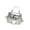 Silver, variant on Women Box Bag PU Leather Messengers Bag Trendy Shoulder Bag Color Handbag Purse All-Matching Crossbody Bag