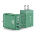 thumbnail image 1 of Cargador Aminu USB C de 40 W, enchufe de pared de 4 puertos, carga rápida, paquete de 2, 1 of 7