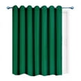thumbnail image 3 of Room Divider 1 Piece K100 Thermal Hunter Color Blackout Panel Patio Door Window Curtain Sliding Door 3 Layered Privacy Wall With Grommets,Extra Wide Size : 100" Wide X 84" Length, 3 of 3