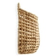 thumbnail image 4 of Casafield Open Weave Wall Hanging Basket for Plants and Flowers, Natural Water Hyacinth Boho Planter Accent for Front Door and Entryway, 4 of 7