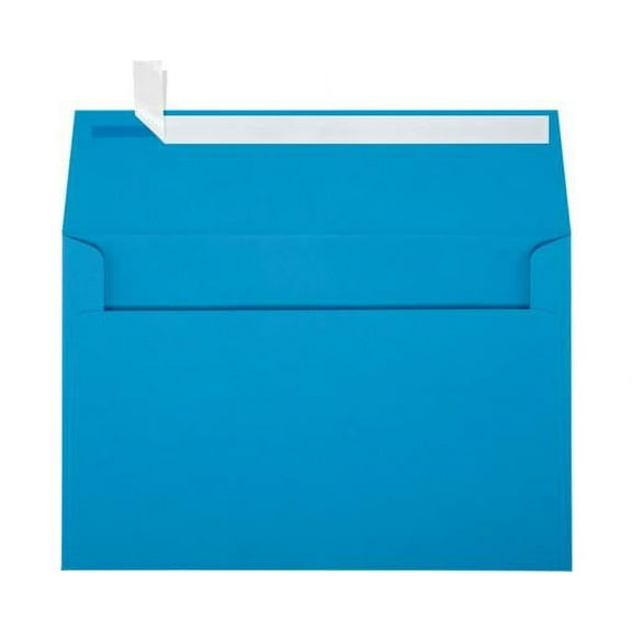 LUXPaper A9 Invitation Envelope, (5 3/4 x 8 3/4), Pool, 50/Pack
