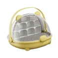 thumbnail image 3 of Caja de reproducción de s de seda Mango de transporte de lombriz de seda Mini Pet Caja de reproducción Amarillo, 3 of 8