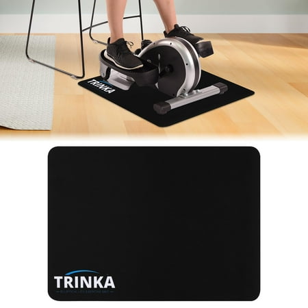 Non-Slip Workout Mat for Under Desk Ellipticals, Ellipse Leg Exerciser Machine Mat, Suitable for Electric Seated Foot Pedal Exerciser, Enhanced Stability & Floor Protection