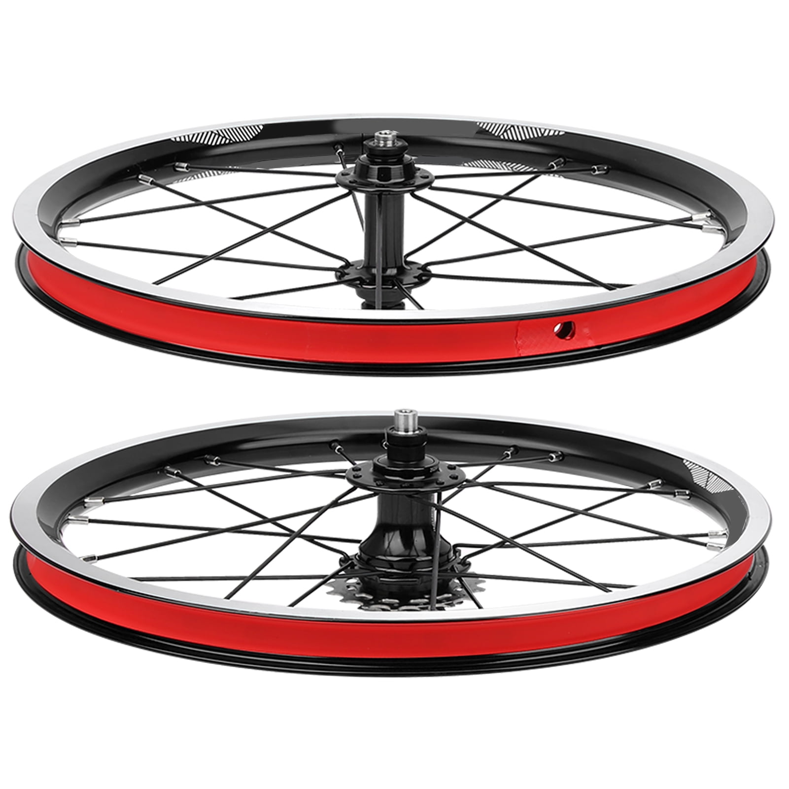 Haofy Bicycle Wheelset 16 Inch Bike Rims Set For Bicycle Bike Walmart