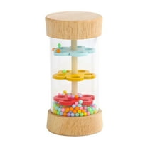 Rain Stick Hourglass Simulator, Soothing Rain Sound Ornament for Home and Office Decoration, Relaxation and Meditation Gift with Durable Design