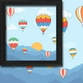 thumbnail image 2 of 3S Brother's Flying Balloons 100% Blackout Curtains for Kids Bedroom Thermal Insulated Noise Reducing Home Décor Printed Window Curtains Set of 2 Panels - Made in Turkey Each(52"Wx84"L), 2 of 6