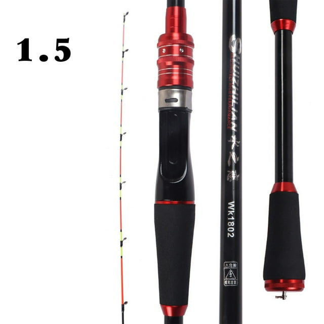 Angling Rods Hand Fishing Rods with Rotating Rod Tip Design for Angler's Holiday Good Gift