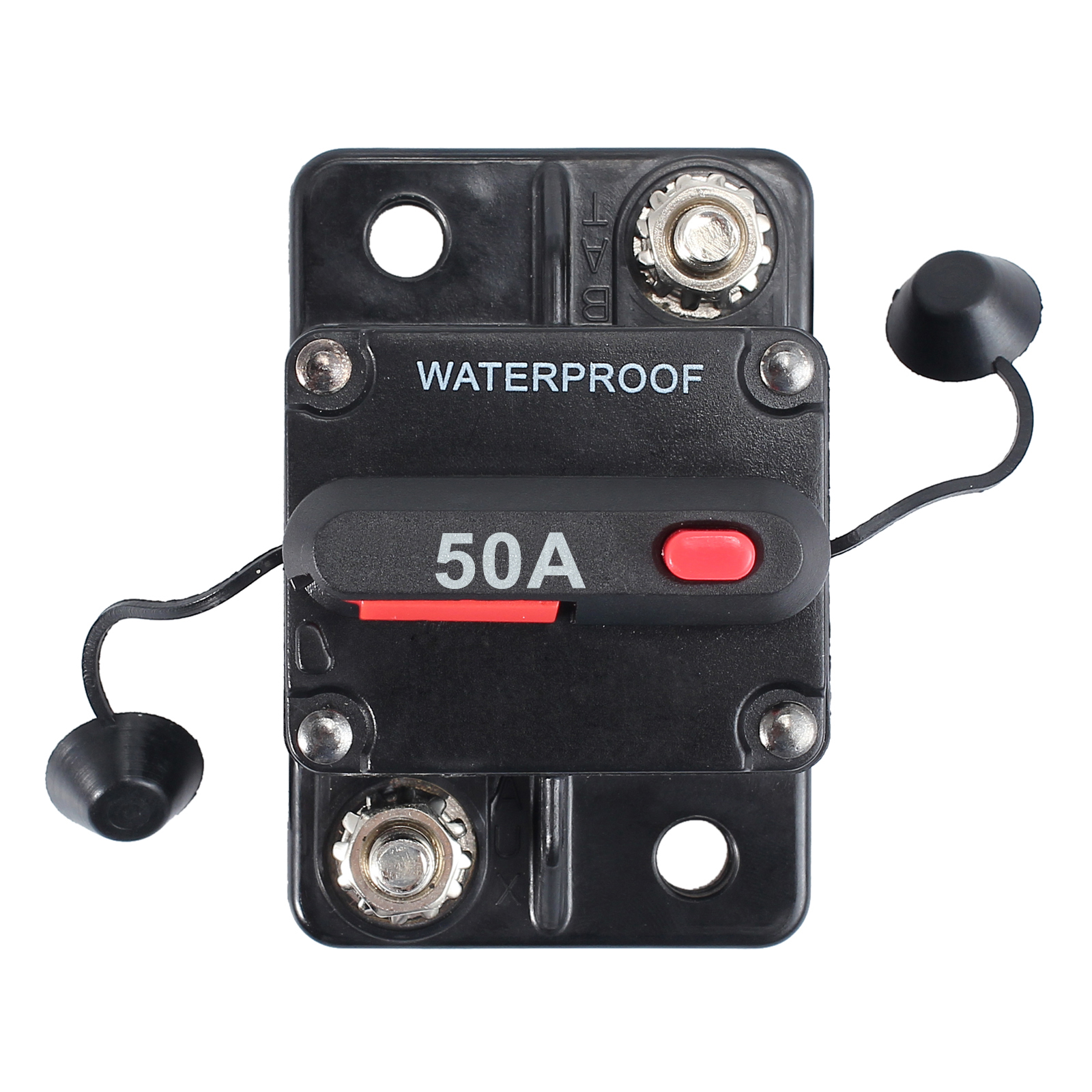 5-30A AMP Circuit Breaker Dual Battery Waterproof 12V 24V Fuse Manual Reset