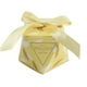 thumbnail image 1 of Matsuzay Bolsas de regalo Caja de papel para dulces Cajas de recuerdo de chocolate para bodas Fiesta de bienvenida al bebé de Navidad Favores Almacenamiento y organización del hogar Amarillo, 1 of 6