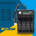 thumbnail image 3 of Universal Smart Battery Charger 4 Bay For Li-ion 18650/18500/18350/14500, 3 of 6
