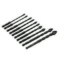 thumbnail image 1 of Cross Drill Bit, Cemented Carbide Multiple Sizes Masonry Twist Bits Rustproof With Hex Shank For Thin Iron Plate For Ceramics, 1 of 8