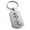 Silver, variant on Stainless Steel Reiki Hon Sha Ze Sho Nen Distance Engraved Dog Tag Celtic Keychain Keyring