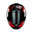 thumbnail image 2 of Casco Integral De Moto X- Kov Vertigo Yakuza Rojo Ece22.06, 2 of 4