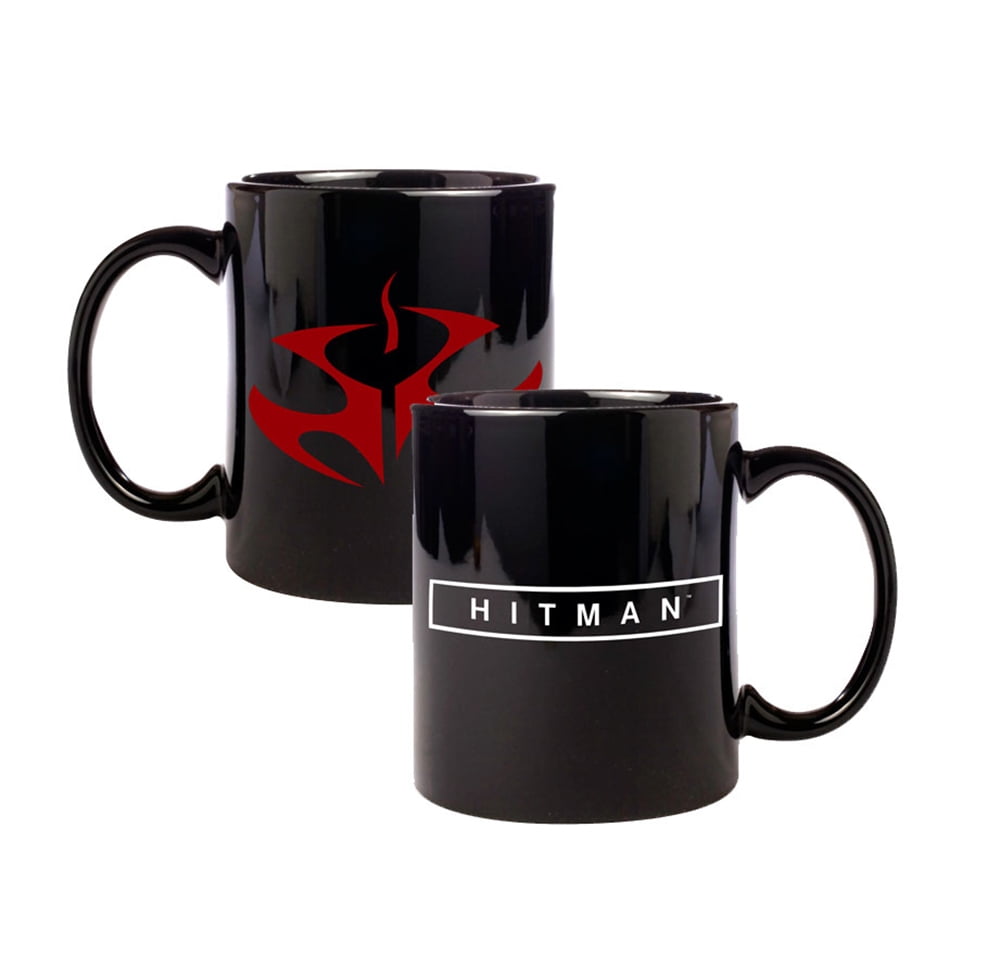 hitman symbol ceramic coffee mug