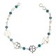 thumbnail image 1 of JOYARIS Pulsera Ajustable Nudo De Bruja Triqueta Ojo Turco Plata 925 Talla 19 cm PT-0000760, 1 of 2