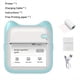thumbnail image 4 of Mini Pocket Printer, Wireless BT Connection Thermal Printer For Photos Receipts Notes Memo Label Qr Codes Portable Inkless Gift Printer Compatible With IOS And Android Phone With 1 Roll Printing Paper, 4 of 4