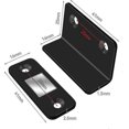 thumbnail image 2 of Closet Door Magnet 6 Pieces Slim Stick-on Magnetic Catches, Door Magnet, Closet Magnet, Used(black), 2 of 5