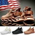 thumbnail image 3 of Men's Fashion Running Trainer Casual Athletic Sneakers Gym Sports Tennis Shoes, 3 of 10