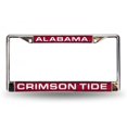 thumbnail image 1 of Alabama Crimson Tide Laser Chrome License Plate Frame, 1 of 1