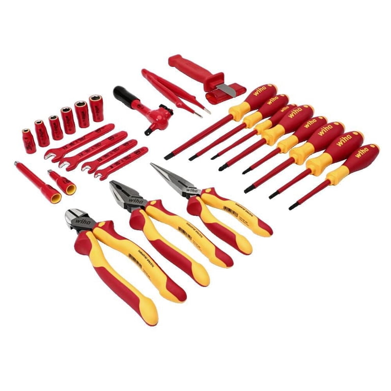 Wiha Tools 91890 Insulated Vde Hybrid EV 26 Piece Driver Screw
