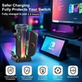 thumbnail image 3 of Charging Dock for Nintendo Switch 2 Joy-Cons, 4-in-1 Magnetic Stand With 5 RGB Light, Overcharge Protection, 3 of 7