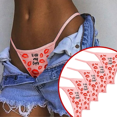 

XIAOFFENN Lace Bralettes For Women Balconette Bra Women Funny Printing Sexy Underwear Lingerie Thong Panties Ladies Out Underwear Padded Bralette