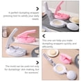 thumbnail image 5 of RENACLIPY 2-Piece Plastic Dumpling Mold and Dough Pressing Tool Set for Easy and Quick Kitchen Cooking, 5 of 8