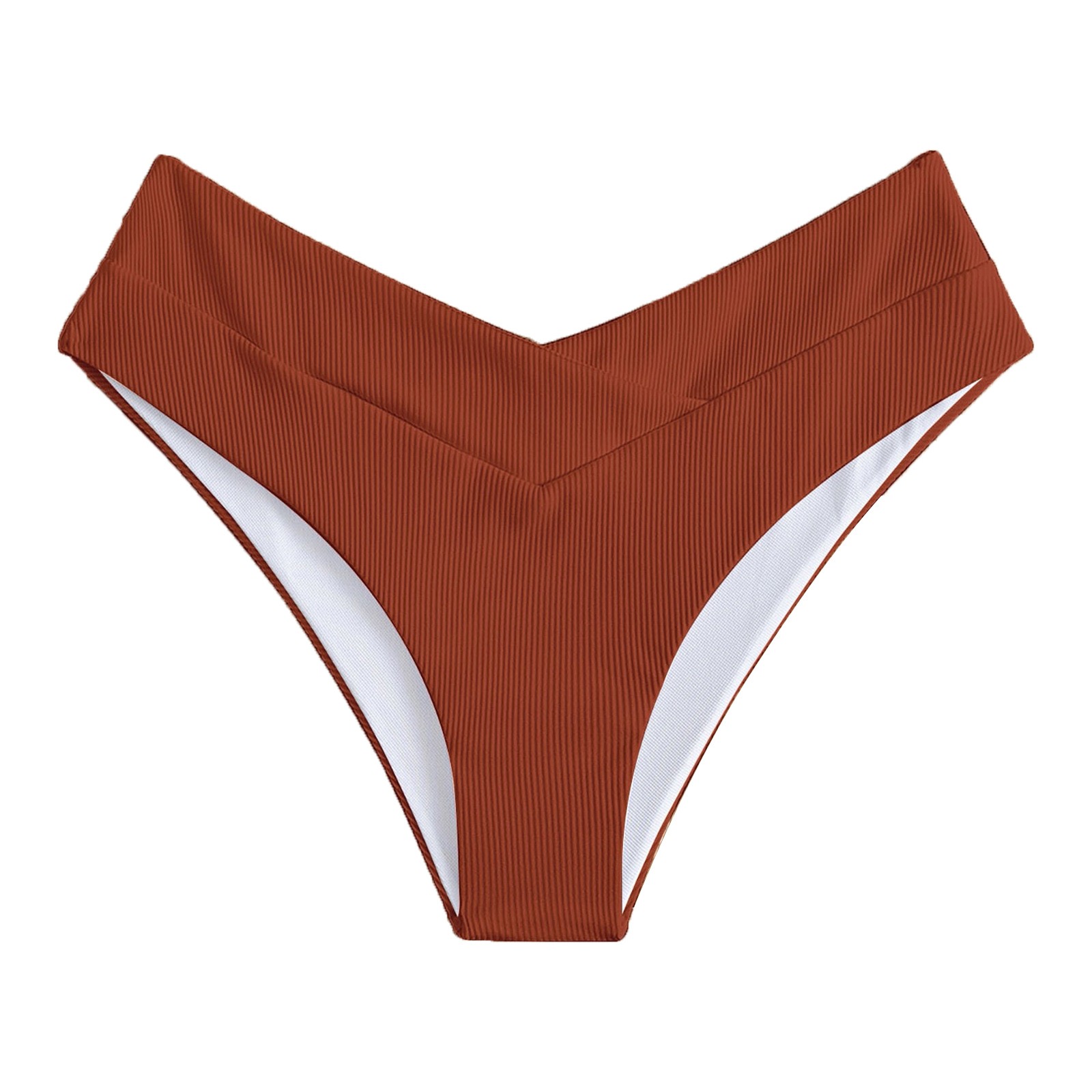 gyujnb High Waisted Bikini Bottoms Cross Front Womens Swim Shorts