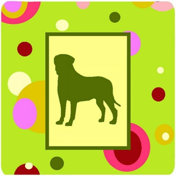 Bullmastiff Foam Coasters - Set 4