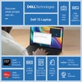 thumbnail image 2 of Dell DC15255 15.6-inch FHD Touchscreen Laptop, AMD Ryzen 5-7530U, 8GB RAM, 512GB SSD, Carbon Black, 2 of 21
