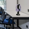 thumbnail image 1 of WRITWAA 1Pc Black ABS Desktop Headset Holder Practical Stand for Organized Storage, 1 of 8
