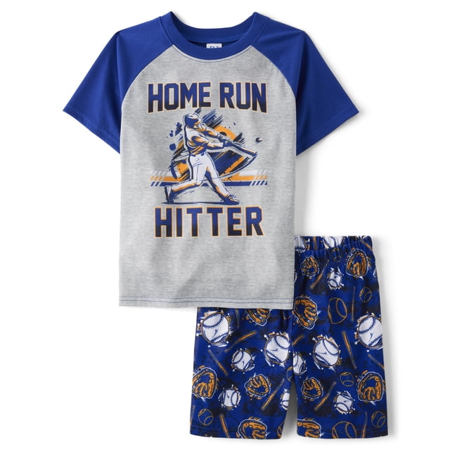 Conjunto de pijama The Children's Place Boys de manga corta y pantalones cortos