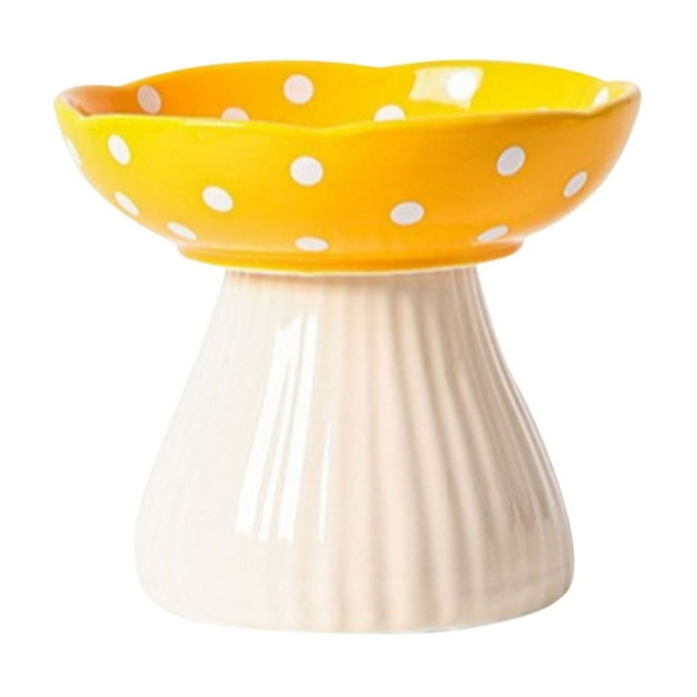 Cuenco de alimentación para mascotas de Agaric | Resina, cerámica, agua y comida para hámsters, ardillas, ardillas listadas, conejos | Capacidad compacta de 300 ml | 5.6x5.9x4.7 pulgadas | 1 Pack |