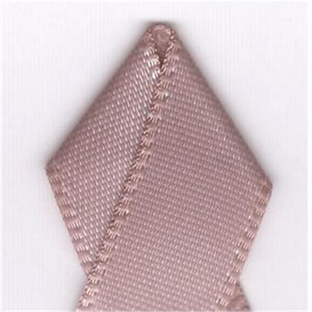 Satin Ribbon Rosette - Papilion R07430206016420YD .25 in. Single-Face Satin Ribbon 20 Yards - Antique Mauve