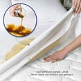 thumbnail image 3 of Mattress protector - dimensions 140x200cm - waterproof mattress topper - mattress protector - anti-allergic to dust mites and molds - breathable in different, 3 of 5